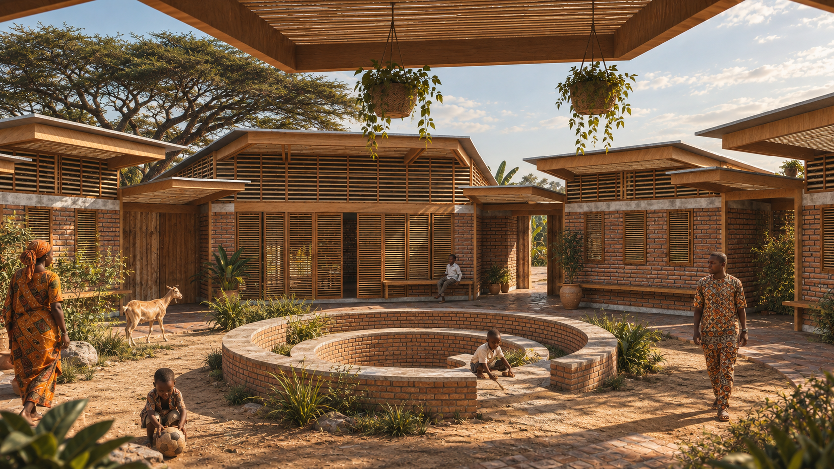 Family Compound, Tanzania